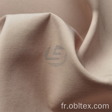 Tissu en polyester / coton obltc001 avec liaison